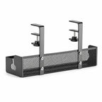 Clamp-On Ventilated Steel Cable Basket – front view