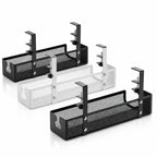 Clamp-On Ventilated Steel Cable Basket – detail view