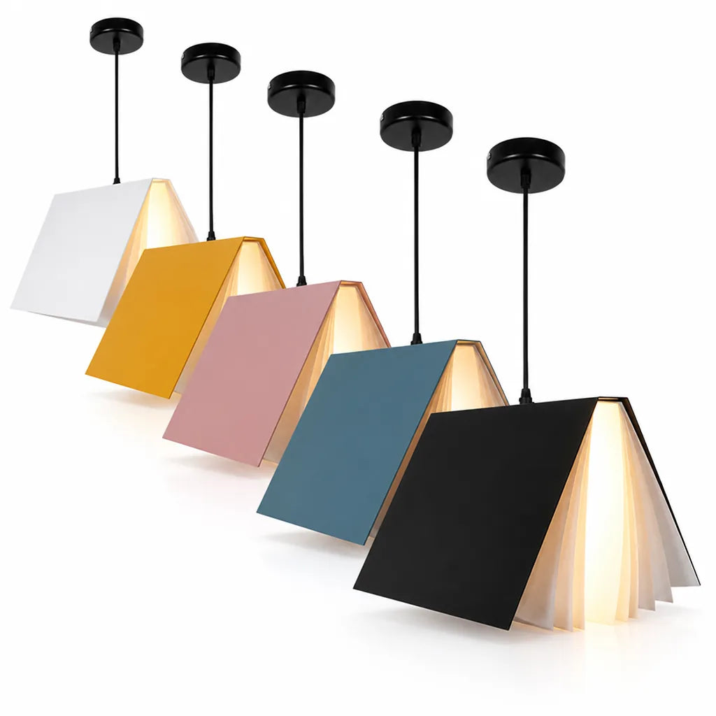 Colorful Metal Kids' Pendant Light (E27) – detail view