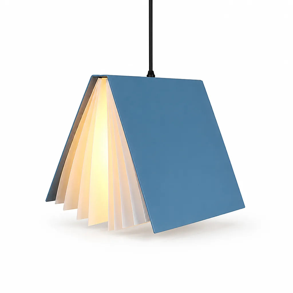 Colorful Metal Kids' Pendant Light (E27) – close-up view
