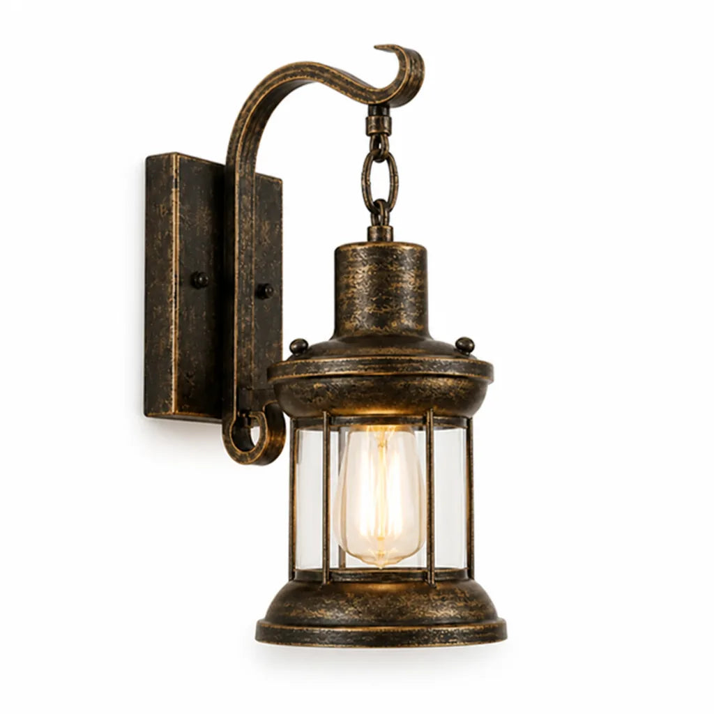 Industrial Vintage Hardwired Wall Light – lifestyle view