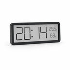 Large LCD Temperature & Humidity Alarm Clock – lifestyle view