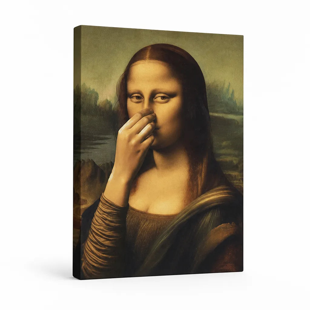 Moisture-Resistant Hand-Stretched Canvas Wall Art (Frameless Front) – lifestyle view