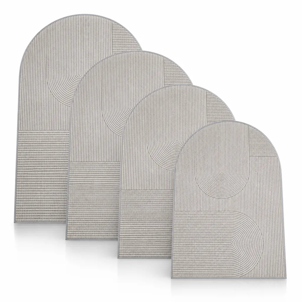 Non-Slip Polyester Office Chair Floor Mat – detail view