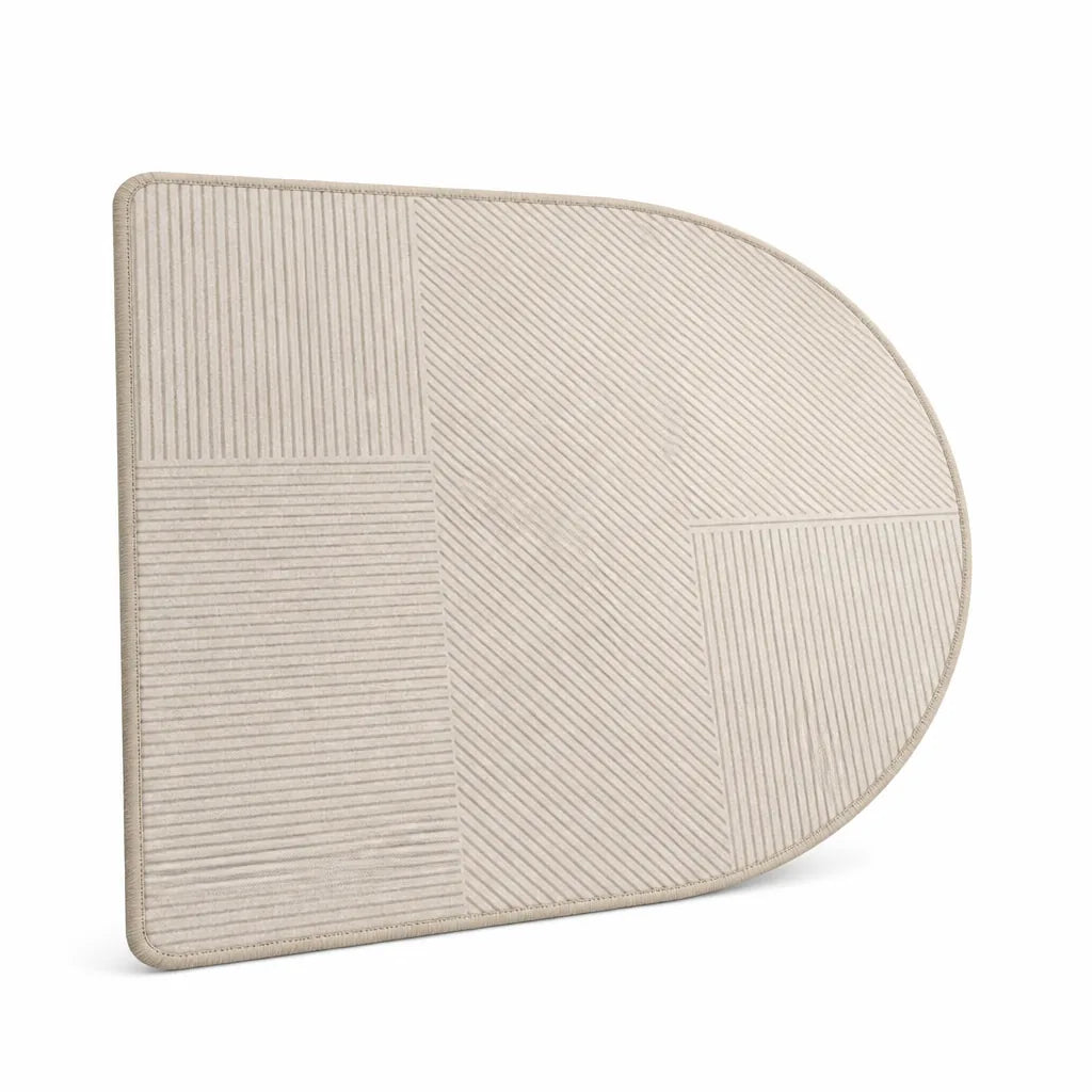 Non-Slip Polyester Office Chair Floor Mat – front view