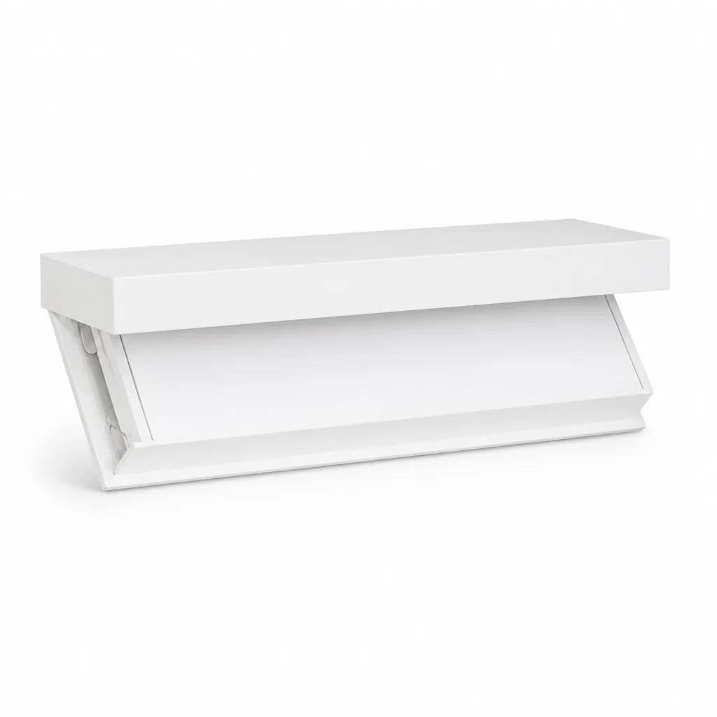 Solid Wood Hidden Compartment Wall Shelf – front view