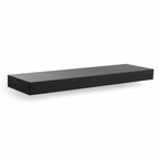 Solid Wood Hidden Compartment Wall Shelf – close-up view