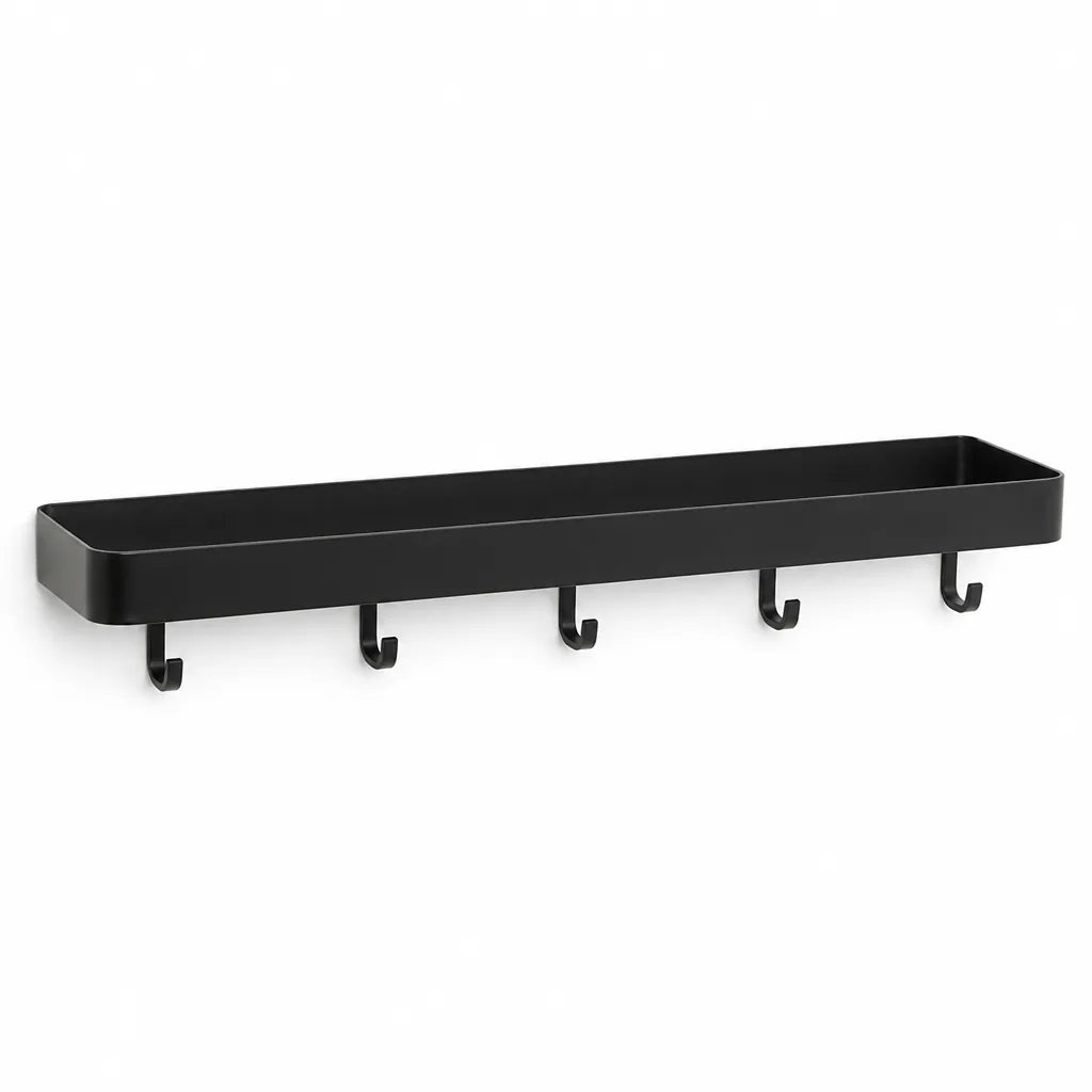 Space-Grade Aluminum Wall-Mounted Bathroom Shelf (Includes Mounting Hardware) – close-up view