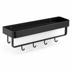 Space-Grade Aluminum Wall-Mounted Bathroom Shelf (Includes Mounting Hardware) – front view