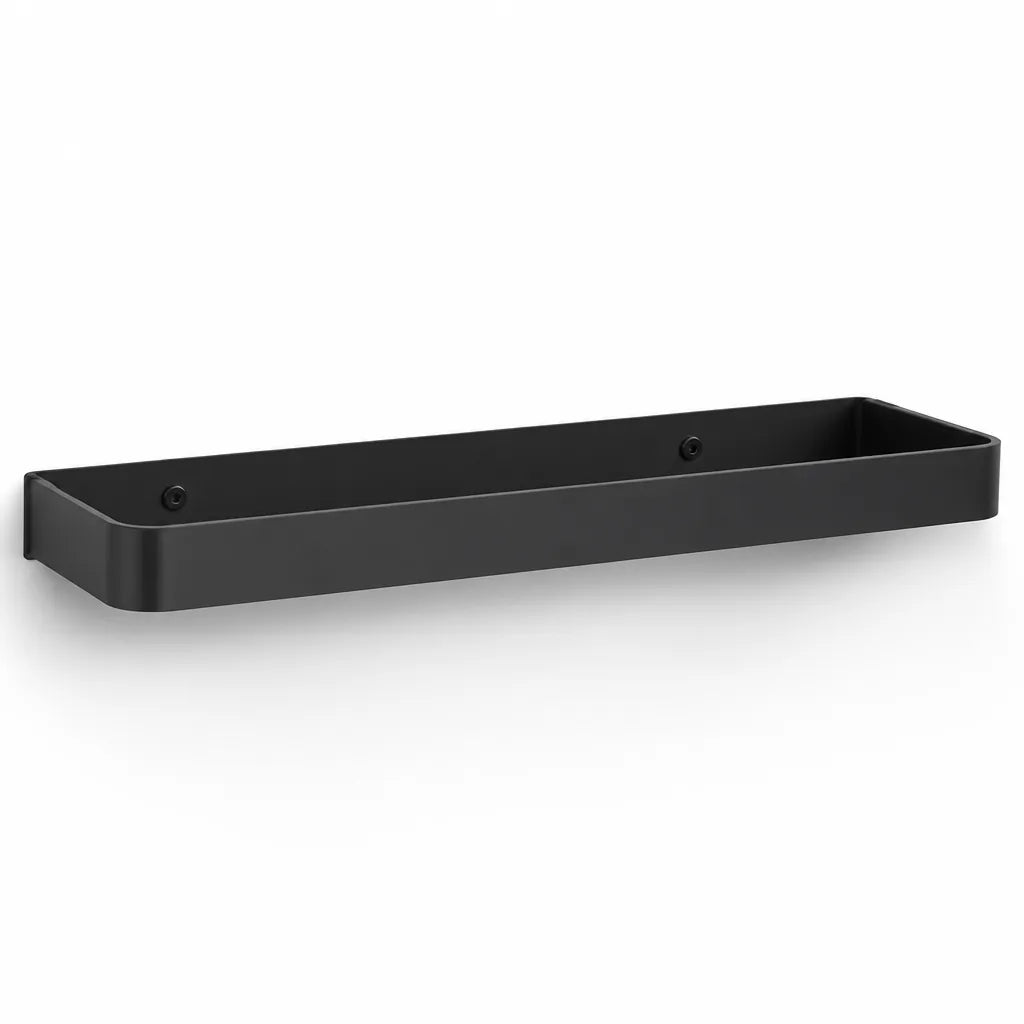 Space-Grade Aluminum Wall-Mounted Bathroom Shelf (Includes Mounting Hardware) – in use