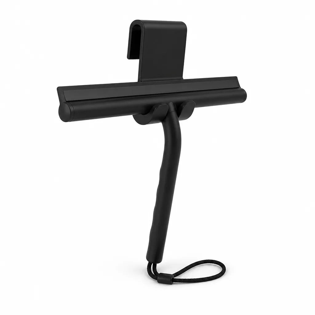 Streak-Free Rubber Blade & Ergonomic Handle Shower Squeegee – front view