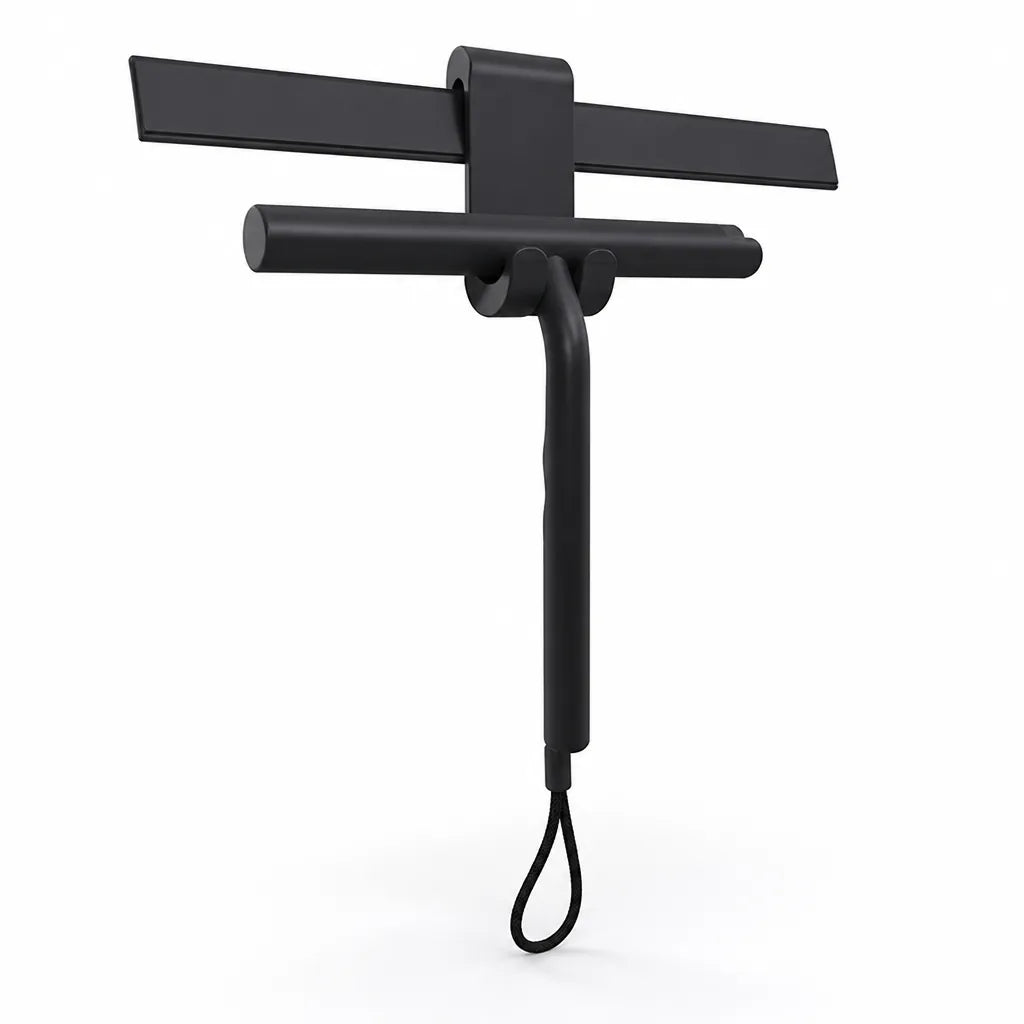 Streak-Free Rubber Blade & Ergonomic Handle Shower Squeegee – lifestyle view