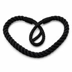 Weighted Braided Cotton-Blend Door Stopper (Set of 2) – close-up view